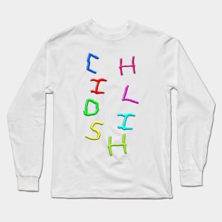 Childish Magnets Long Sleeve T-Shirt